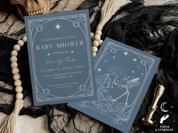 THE BABY | Tarot Inspired Baby Shower Invitation
