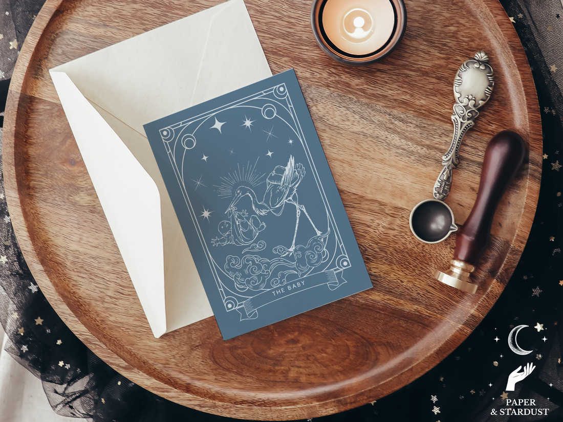 THE BABY | Tarot Inspired Baby Shower Invitation
